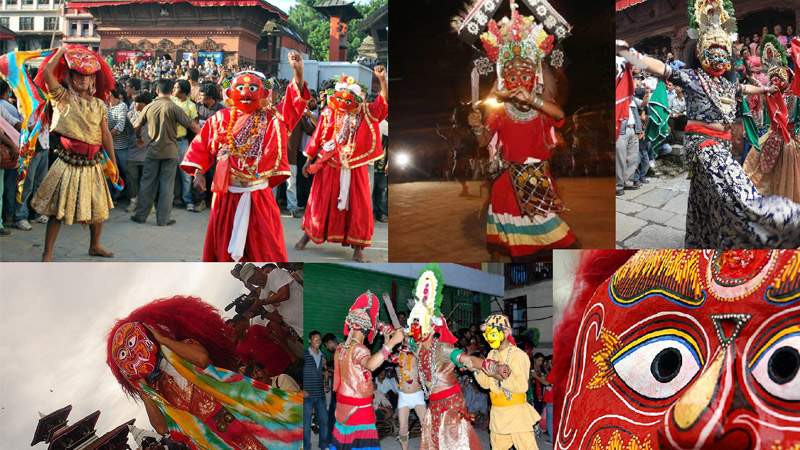 Lakhe Ritual Dance -  himaland.com